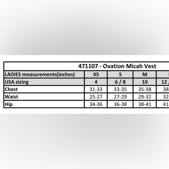 Ovation ladies vest - Picture 3 of 3